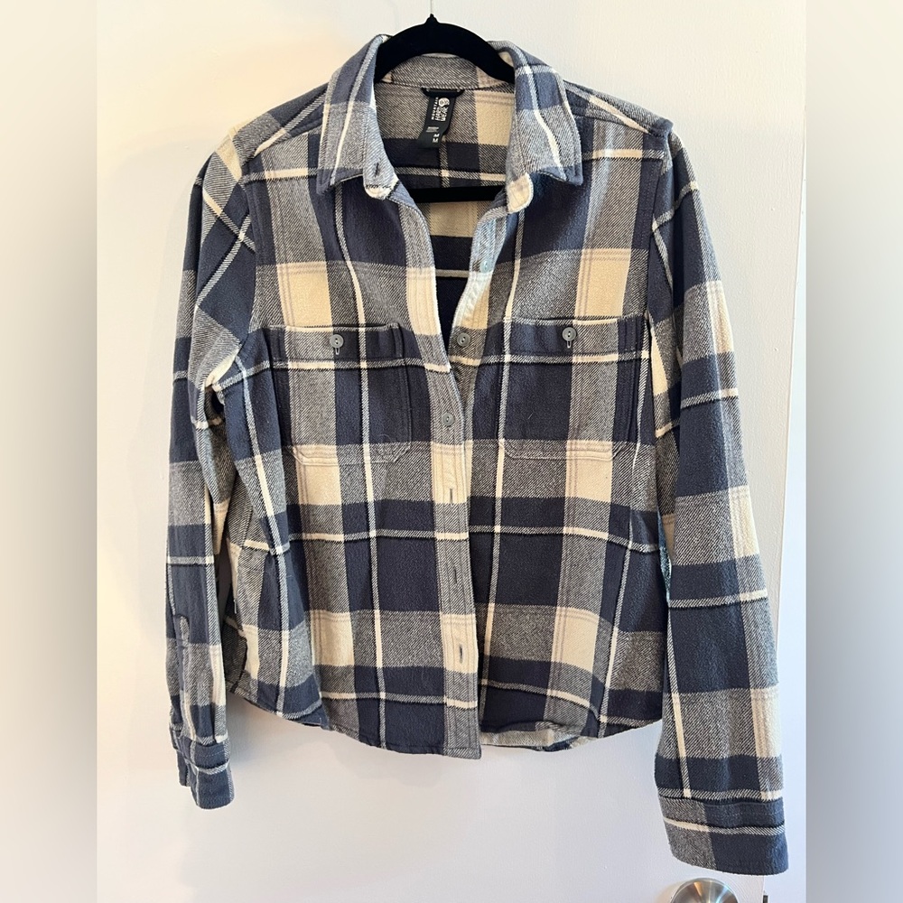 Mountain Hardware heavy flannel shirt/ shacket